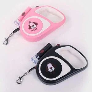 애견 강아지 플래쉬 꼬임방지 산책줄 자동 리드줄 5m 자동리드줄