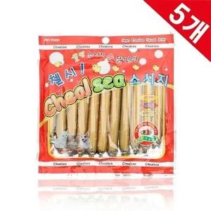 닭가슴살강아지소세지 첼시강아지간식 11개입강아지소시지