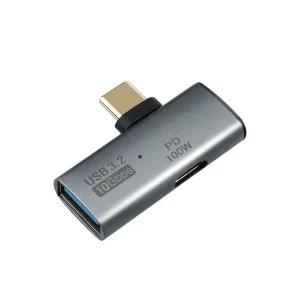 Coms USB OTG C타입 젠더 PD 100W 고속충전 IH781