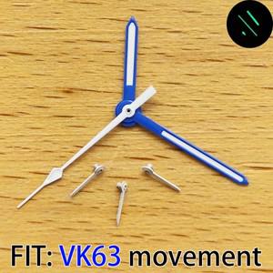 시계 손 액세서리 VK63 석영 운동을위한 손목 용 부품