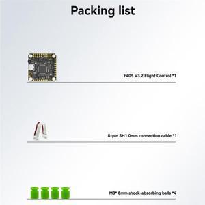 ELECT-F405 V3.2 RC FPV 프리스타일 드론 호환 비행 컨트롤러 FC ICM42688P Bluetooth 무선 조정 매개 변수