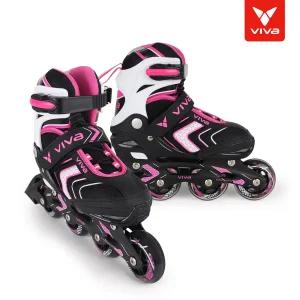 [Viva] 비바 레이서 아동 인라인스케이트 핑크 210~240mm