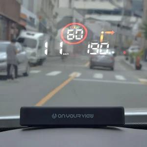 온유어뷰 CH2100 순정내비연동 HUD 헤드업 디스플레이