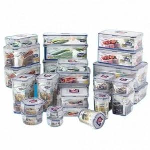 180ml 밀폐 반찬용기 직사각밀폐용기 용기 찬통 김치통 유리반찬통