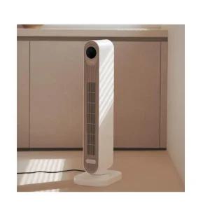 한경희 온풍기 히터 초저소음 타워형 리모컨 베이지
