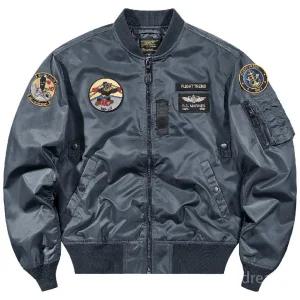 VIP 파일럿 자켓 복고풍 항공 공군 점퍼 미군