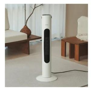 한경희 온풍기 저소음 히터 타워형 PTC 그래핀 리모컨