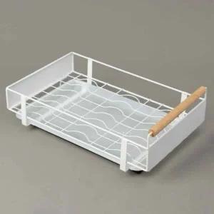 주방 그릇 수납 선반 슬라이딩 홀더 정리대 조리 용품 정리함