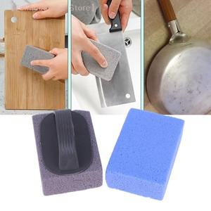 MAX-22 연석 청소 브러시 수영장 타일 칼슘 제거제 주방 싱크대 냄비 바베큐 그릴 얼룩 그리스 연석