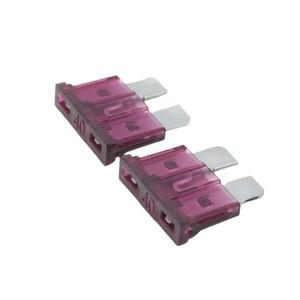 2pcs 40A 퓨즈가있는 오토바이 방수 퓨즈 홀더 인라인