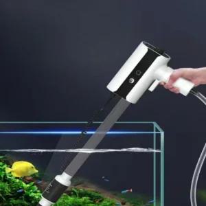 자동 사이펀 수조 호스 배터리 환수 진동 전동 싸이펀 수족관 어항 모래 펌