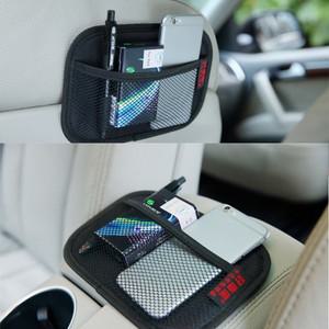 쌓을 수 있는 옥스포드 천 자동차 메쉬 보관 가방, 주머니, 다기능 뒷좌석 정리함