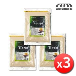 태평선식 12곡 미숫가루 800g x 3개 볶은 고소한 곡물가루 아침 저녁 식사대용 선식 대용식 간편식 쉐이크