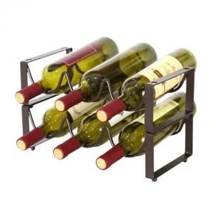 와인 저장용 빈티지 물결형 와인 거치대