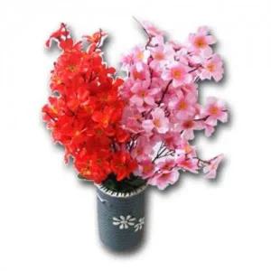 매화 인테리어 조화 흐드러진 화분