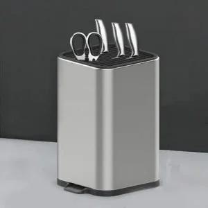 가위 칼 보관 멀티 수납함 자동 물빠짐 칼꽂이 주방 정리함