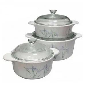 직화 조리 원형 냄비 세라믹 양수 주방용품