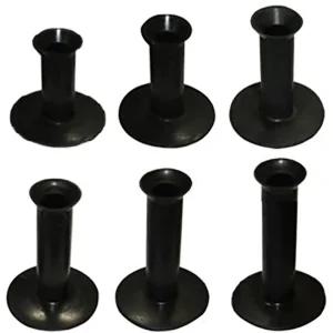 타석 교체용 고무티 골프연습장용 6개 개인 꽂이 플라스틱 고무 장용 용품 스크린용품