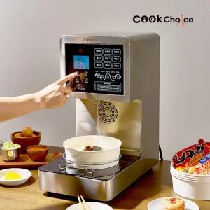 쿡초이스 한강 라면조리기 1구 직수가능 무인업소용 가정용 셀프용