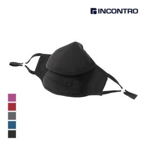 인콘트로 3D 커튼 방한 마스크 패션 김서림방지 패션 입체 인체공학 김서림방지 겨울마스크 안면마스크
