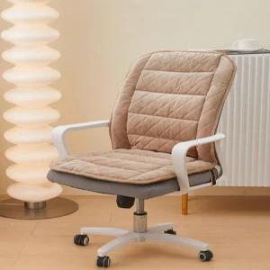 올원픽 의자온열매트 등받이 사무실 1인용 매트 방석