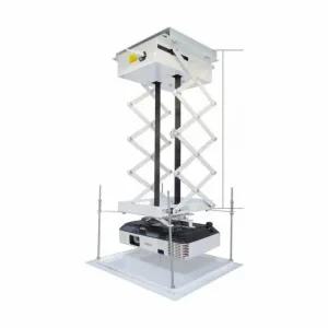 전동 빔프로젝터 거치대 리모컨 매립형 천장 선반