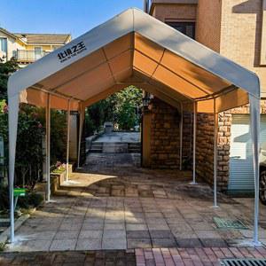 캐노피 몽골 어닝 대형 야외 B 축제 그늘막 베이지 4면천 4mx6m 천막 바람막이