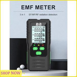 전자파측정기 in 전자기장 방사선 검출기 EMF 미터 휴대용 무선 주파수 테스터 다기능 경고 장치