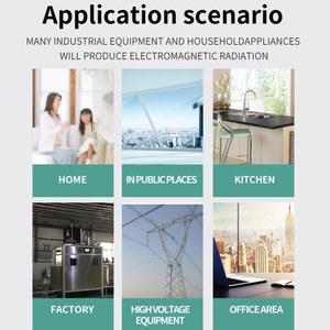 전자파측정기 전자기 방사선 검출기 백라이트 자기장 강도 테스터 실내 실외용 EMF 감지 장치
