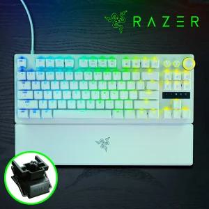 [국내정발] 레이저 헌츠맨 V3 PRO TKL 8K 래피드트리거 영문 화이트 키보드