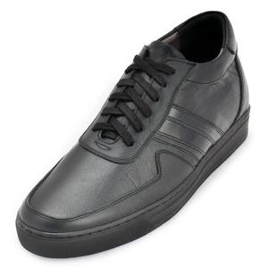 2.5cm~6.5cm 키높이 조절가능 천연면피소가죽 맞춤수제화 MARU-7133(BK)