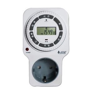 서준전기 SJD-C16 콘센트 타이머 디지털 타임스위치 요일설정 환풍기 1분단위