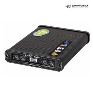 에코파워팩 라이트슬림 LCD 인산철 블랙박스 보조배터리 S8