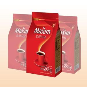 동서 맥심 오리지날 커피 500g x 3개/리필용