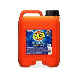 [LG생활건강] 엘지생활건강 테크 클린리프레시 베이킹소다 일드겸용 세탁세제 8L