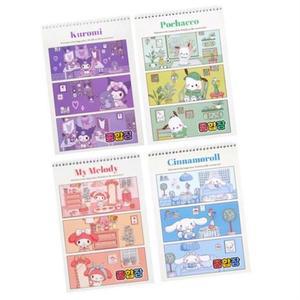 [MEN3L68Q_52GP]스케치북 종합장 산리오 캐릭터즈 2000