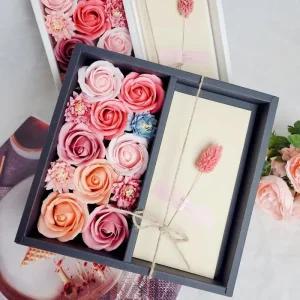 [QN22X616_58]부모님 비누플라워 장미 부모님용돈 이벤트