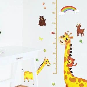 [하프클럽/알티피아]성장기록 키재기 시트지 동물친구들