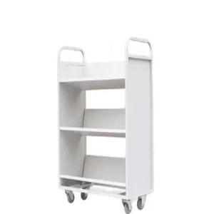 도서관 북트레일러 무소음북카트 정리함 북카트 카트 북트롤리 책정리 이동식