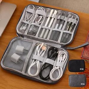 이어폰 충전기 충전지 간편 보관 휴대용 멀티 보관백