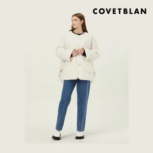 [COVETBLAN] 퀼팅 오버사이즈 패딩점퍼(V226MJP102W)