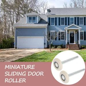 차고 나 하드웨어 조용하고 링 6p 롤러 컴팩트 트랙 문 수작업공구 바퀴 부드러운 교체 안정성