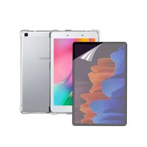 (빠른배송) 태블릿 범퍼 젤리 강화필름 탭A7 라이트 에어백 케이스+보호필름1매