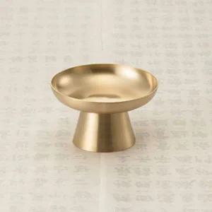 유기채기 나물그릇 유기나물채기 전통유기채기 유기식기그릇