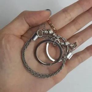 산행와이어줄톱 공구 파이프절단 실톱 실톱 와이어 줄톱 와이어톱 아웃도어 미니톱