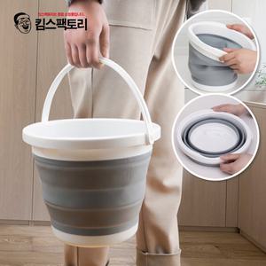 휴대용 접이식 폴딩 바스켓 양동이 버킷 바구니 세차 세제통 10리터 30리터