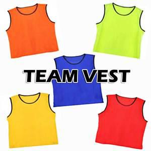 팀조끼 인쇄 축구 단체조끼 행사 망사 마킹 형광