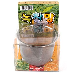 대흥 녹차망 스텐 국산 다시망