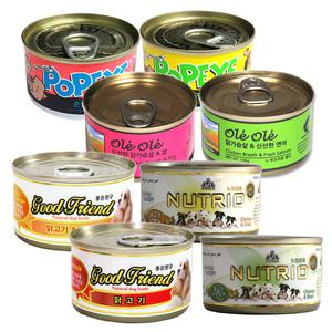 뽀빠이 강아지캔 24개박스/굿프랜드/올레/뉴트리오