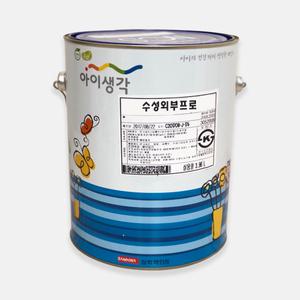 삼화페인트 외부용 수성페인트 아이생각 수성외부프로 4L 무광